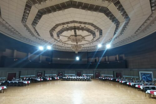 The multi-purpose hall, impressive by its size, has been and still is the venue of many events